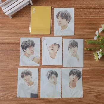 

KPOP Bangtan Boys Map Of The Soul 7 LOMO Card Double Sides Photo card JUNG KOOK JIMIN JIN SUGA J-HOPE Fans Collection 7*10CM