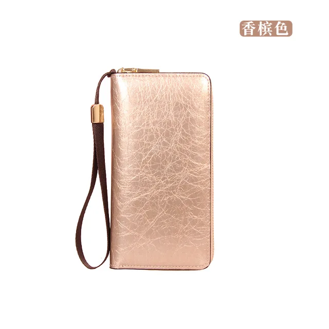 Women Wallet New Style Clutch Bag Pu Fashion Long Wallet Multi-function Wallet Luxury Wallets for Women Louis Vuitton Champagne gold