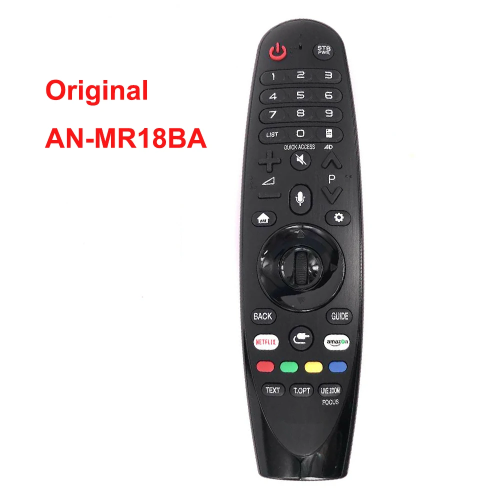 高級素材使用ブランド マジックリモコン 2018年モデル LG TV 対応 AN-MR18BA