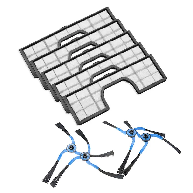 5xFilter+ 4xSide щетка для samsung Navibot SR8751 SR8845 SR8855 VC-RM72VR Запчасти
