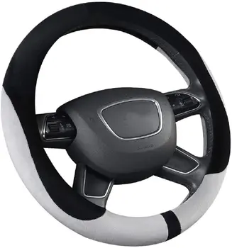 

Heavy Trucks Cover Wheel Steering Wheel Cover Short Breathable Non-slip warm Suitable for Outer diameter 50 cm Steering wheel