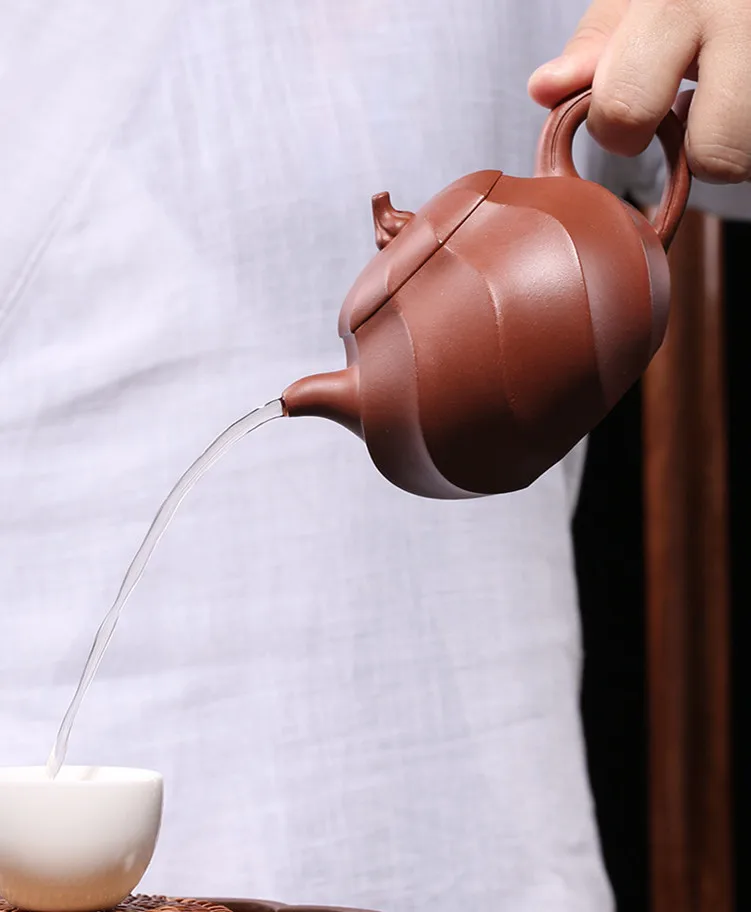 Teapot Yixing Zisha Clay Chinese Handmade Tea Pot Gongfu Tea Set 325ml High Quality New Design Safe Packaging With Gift Box