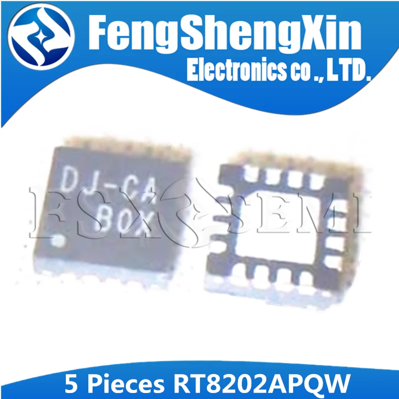 5 шт. RT8202APQW QFN 16 RT8202A QFN RT8202 DJ CB DJ CC DJ CD DJ CE чипы QFN для ноутбука|Интегральные схемы| | АлиЭкспресс