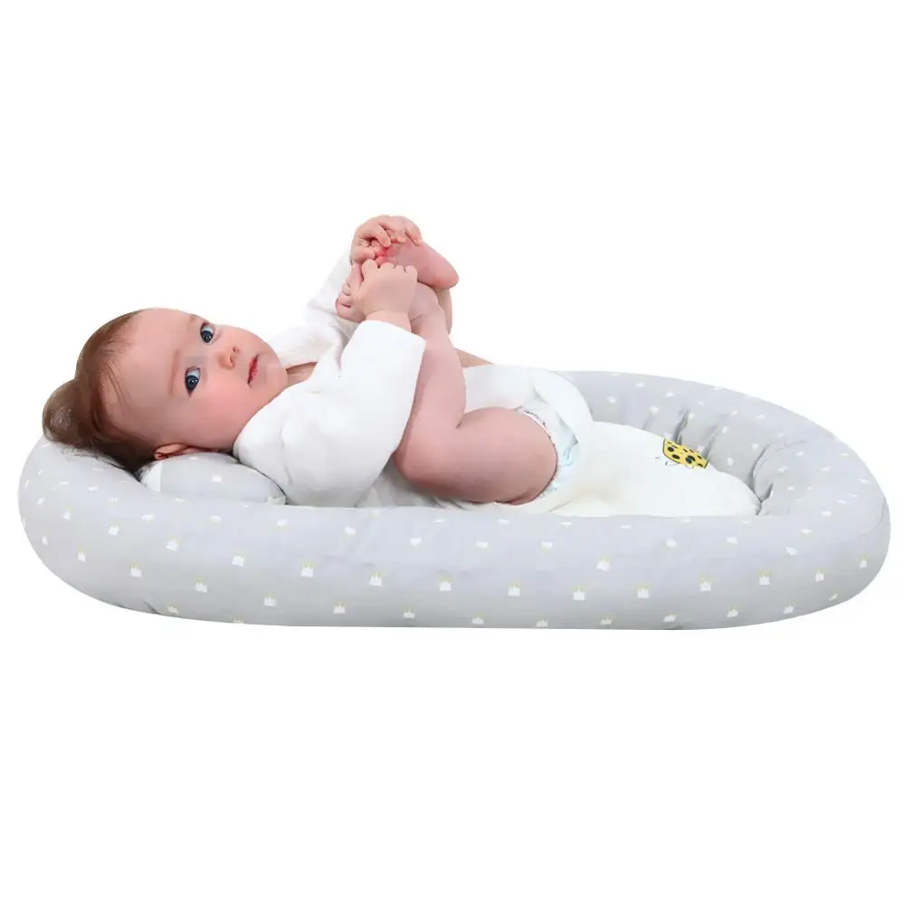 Low Cost Cradle Pillow Nest-Bed Bassinet Removable Travel Crib Baby Infant Cotton for Independently neQKMlMDD8X