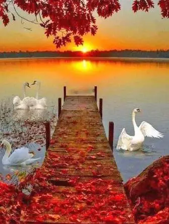 DIY Diamond Painting Sea Landscape Full Square Embroidery Picture Rhinestone Sunset Mosaic Wall Decor | Дом и сад