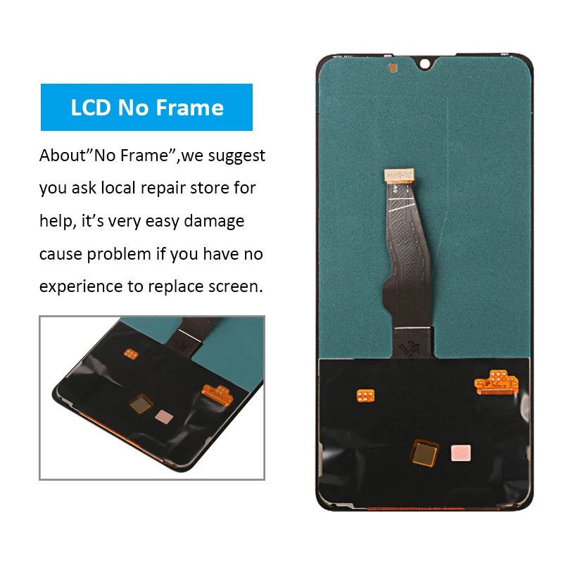 OLED Display For Huawei P30 LCD Display With Frame