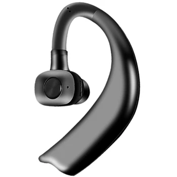 

Wireless Bluetooth Earphone Business Headsets with Mic Handsfree Call Ear-Hook Earphones for iPhone Android IOS