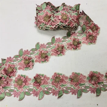 

10 yards Mix Beige Cotton Lace Trims DIY Hometexile Clothes Wrapping Cotton Ribbon Tape Cotton Material XM082707