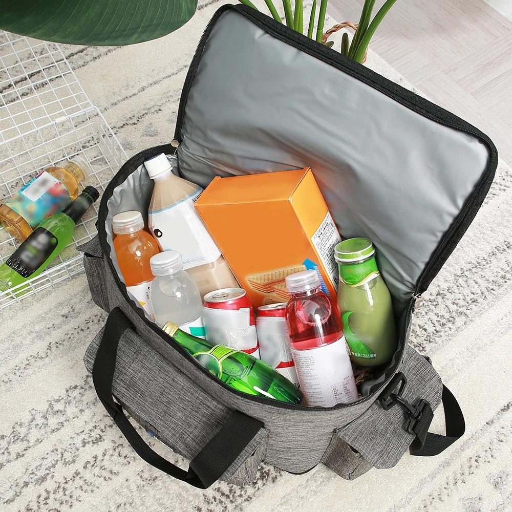 Открытый Кемпинг барбекю Пикник еда свежесть охладитель Продуктовый Сумка изолированная сумка для пикника охладитель Ланч сумка Bento сумка