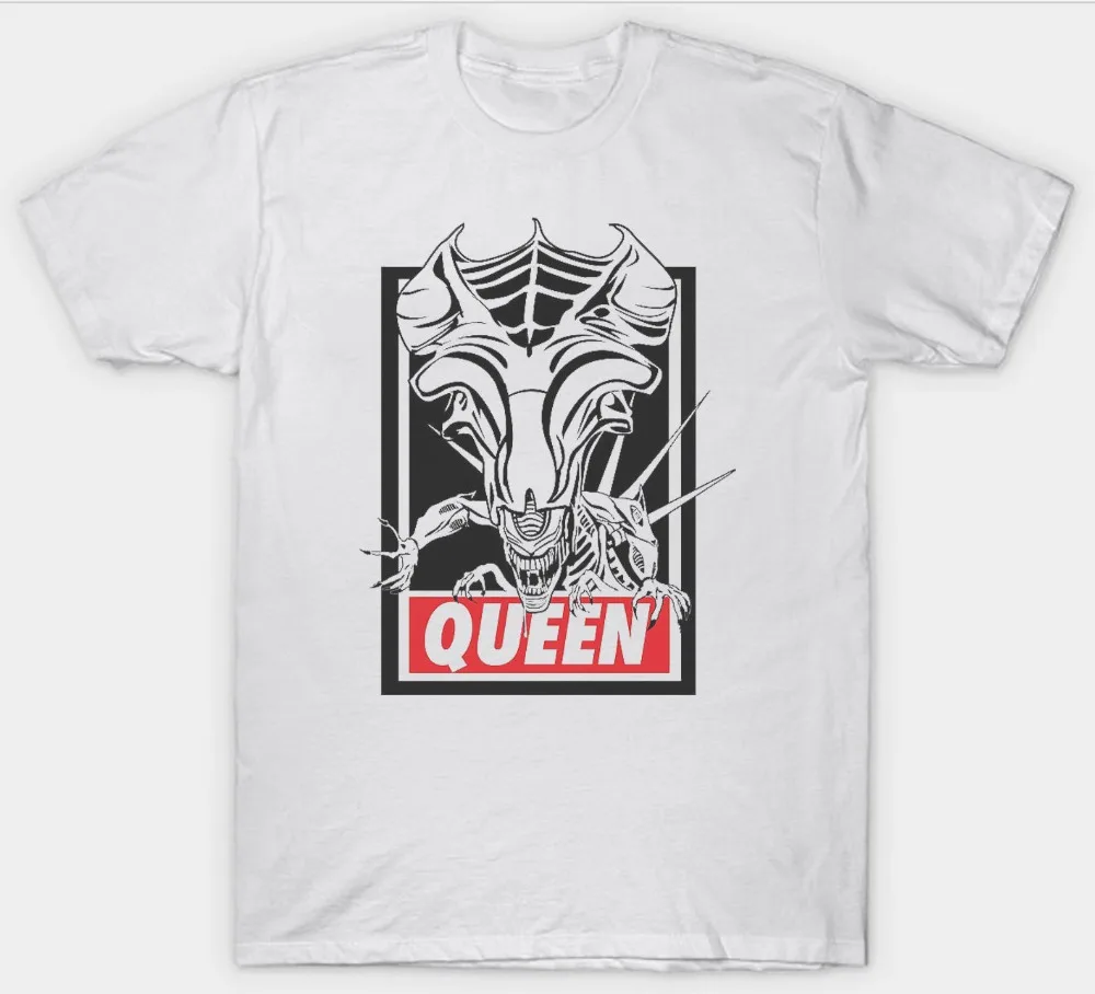 Футболка Alien queen Топ 2018 года культовый фильм Sci Fi Космический инопланетяне мужские