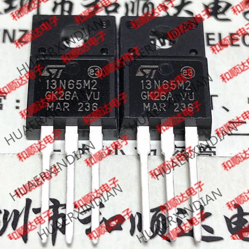 

1PCS New and original 13N65M2 STF13N65M2 TO-220F 650V 10A