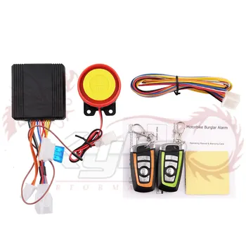 

Universal Motorcycle Scooter Anti-theft Security Alarm System Engine Start Remote Control Key MB-AH023