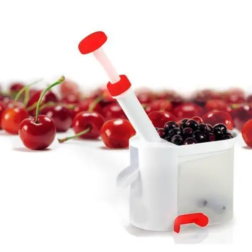 Cheery Pitter Seed Removing Tool Home Kitchen Office Travel Fruit Stone Extractor Remove Bones Fruit Cherry Cherries Pitter