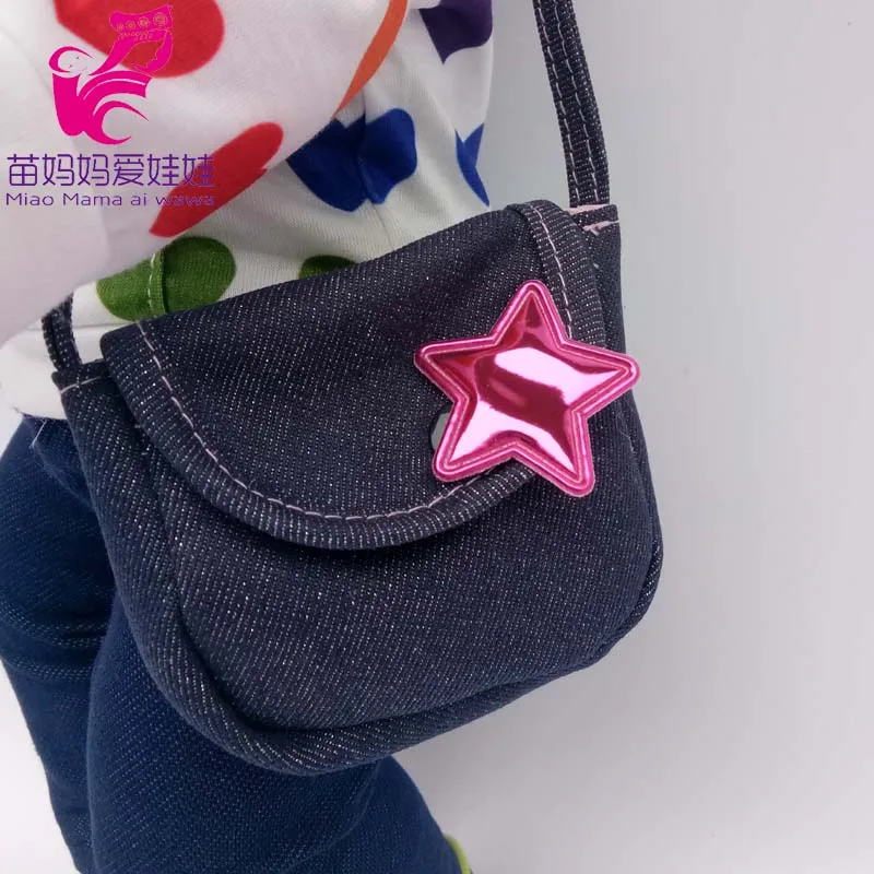 Doll Mini Shoulder Bag for 18 Inch Girl Doll Baby Doll Bag Accessories