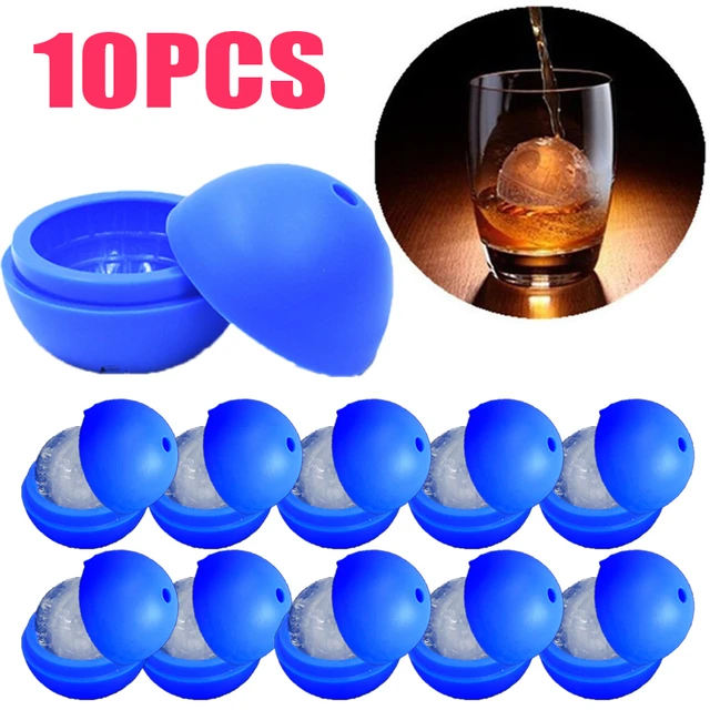 1pc Silicone Large Ice Ball Mold & Whiskey Disc & Round Ice Cube Mold For  Drinks