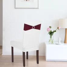 10 шт. Стул с поясом, свадебный стул, заколка для волос, украшения, стулья, бантик, пояс, галстуки для свадеб, банкетов, вечерние, банкетные, Декор