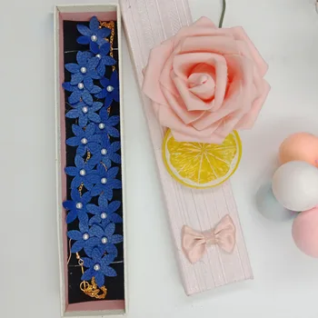 

Flower Necklace 3D Ornament Wooden Mold Die Cut Apply For DIY Scrapbooking Leather Paper Crafts Mould 2019 Hot Sell