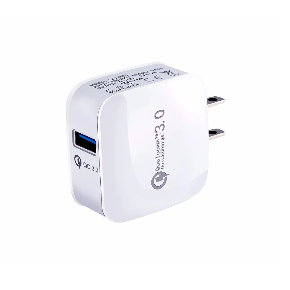 9 в Быстрая зарядка 3,0 USB зарядное устройство QC3.0 настенное зарядное устройство для мобильного телефона для iPhone X Xiaomi Mi 9 планшета iPad EU US QC Быстрая зарядка
