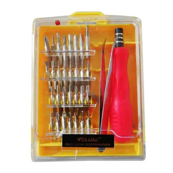 

New Hot Selling High Quality Precision 32 in 1 Hardware Screw Driver Tool Sets Portable Screwdriver Kit Cheap And Hot