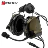 COMTAC  TAC-SKY  Comtac iii Helmet Fast Track Bracket Version Silicone Earmuffs Noise Reduction Pickup Tactical Headset