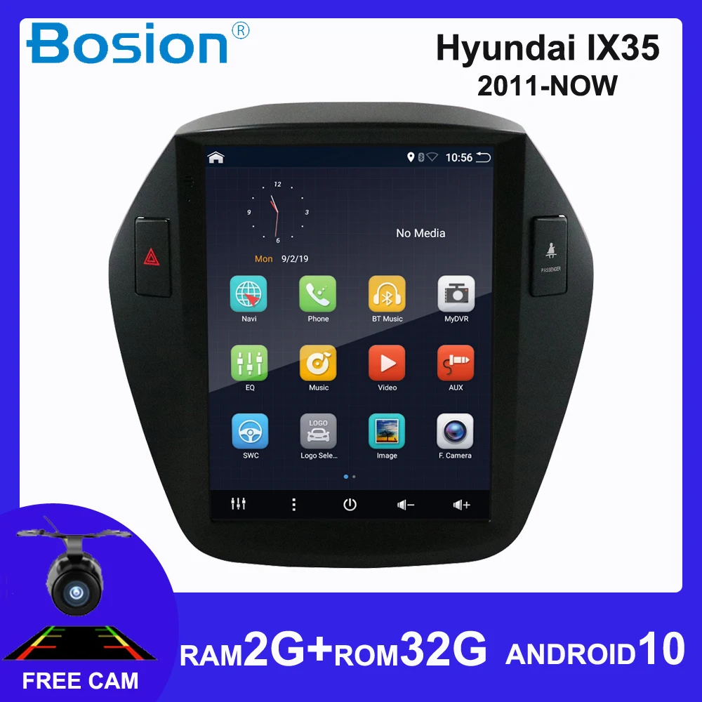 

Bosion For Hyundai Tucson 2 LM IX35 2010-2015 Tesla screen Car Radio Multimedia Video Player Navigation GPS Android 10 2 din dvd