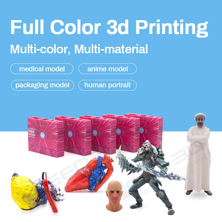 Stratasys Polyjet Full Color 3d Printing Service Custom Anime