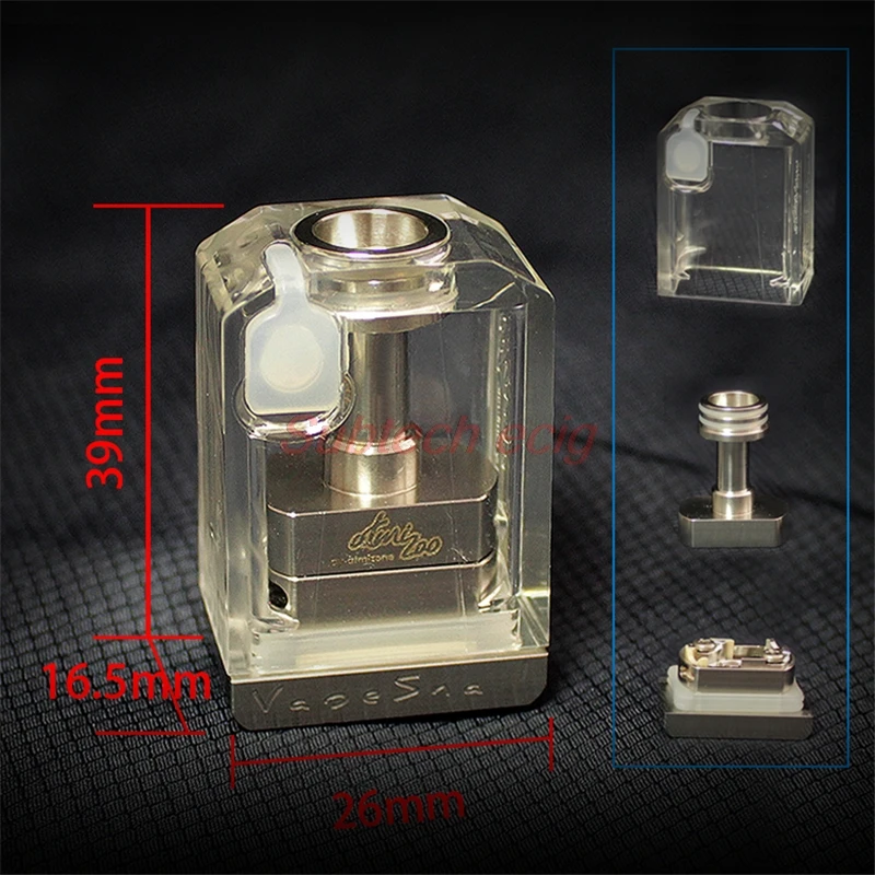 Бесплатная доставка корпус для электронной сигареты SXK новый мост Vapeshell Atomizone's