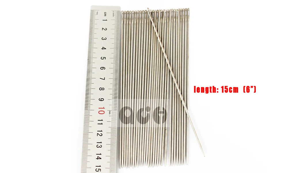 12 шт. 4 размера ручные стежки из нержавеющей стали иглы для вышивки рукоделие спицы для вязания искусство и инструменты для шитья и рукоделия " 5" " 7"