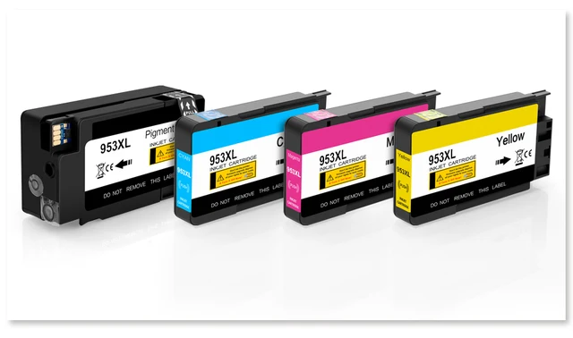 third Party Brand] For Hp 953xl 953x 953 Replacement Ink Cartridge For Hp  Officejet Pro 7740 8210 8702 8710 8720 8725 8730 8740 - Ink Cartridges -  AliExpress