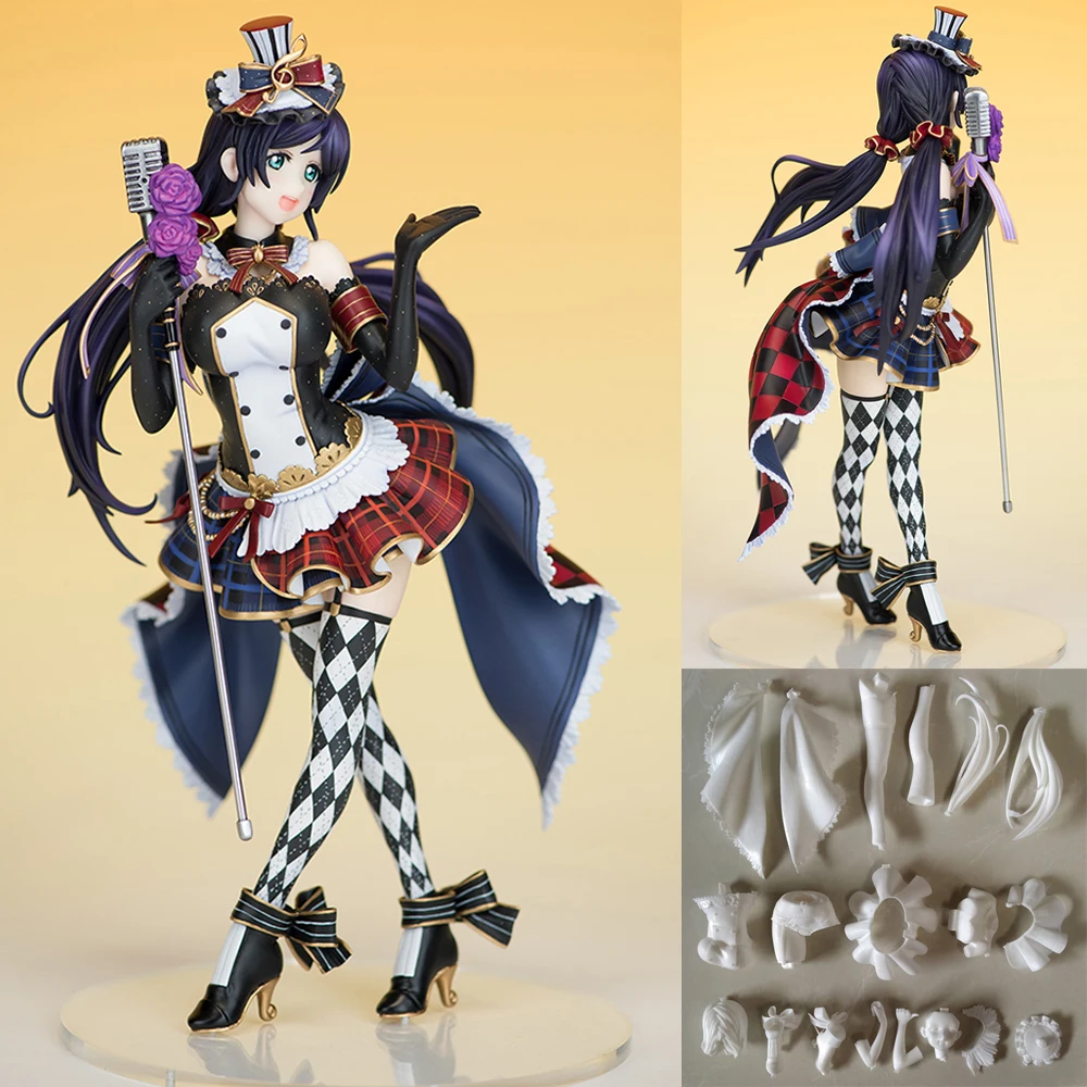 Wong работа Неокрашенный 1/7 масштаб смолы LoveLive Nozomi Tojo в разобранном гараже наборы GK модель комплект рисунок WF2016W