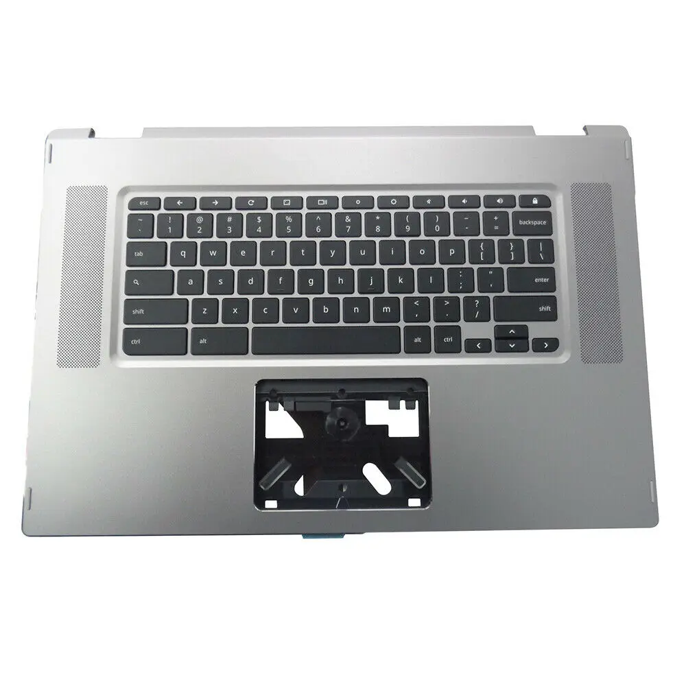Jianglun Palmrest E Tastiera Retroilluminata Per Acer Chromebook Spin 15 Cp315-1H Silver Muslimate