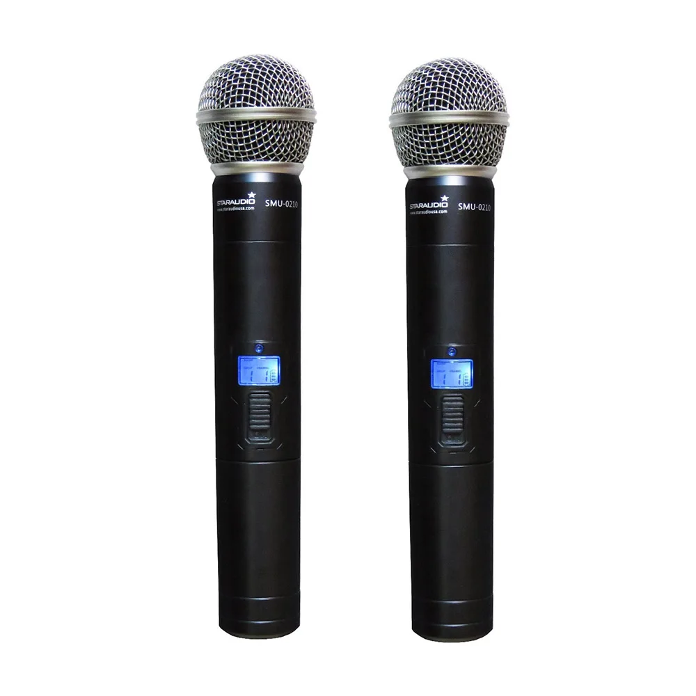 STARAUDIO Pro 4 канала Питание USB Bluetooth микшер системы вечерние KTV микшер для сцены 2CH UHF беспроводной ручной микрофон SMX-4000B