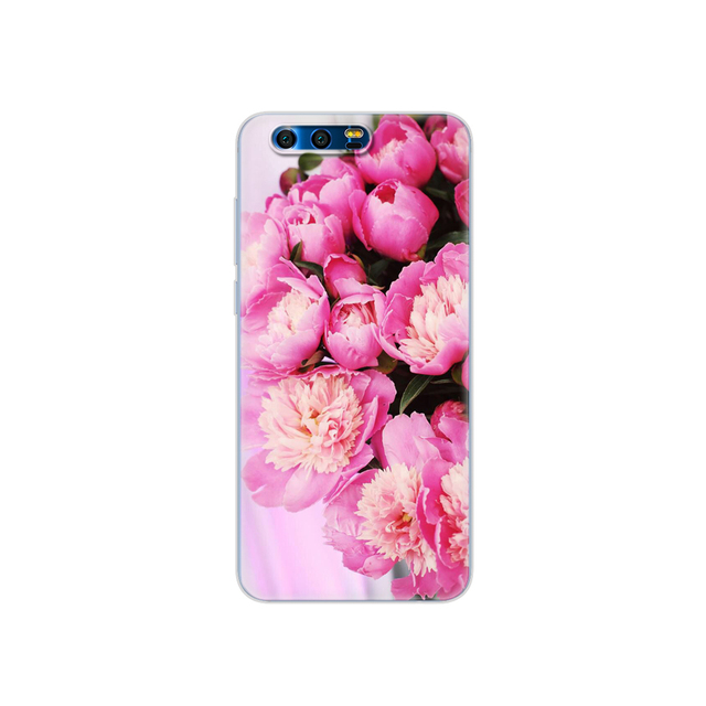 phone case for  honor 9 honor 9 lite soft tpu silicon back cover 360 full protective printing transparent coque