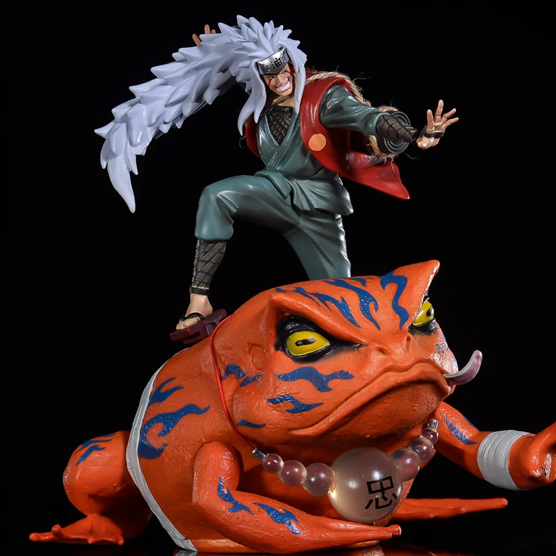 Anime Action Figure Jiraiya Toad Gama Sennin Gama Bunta PVC Action
