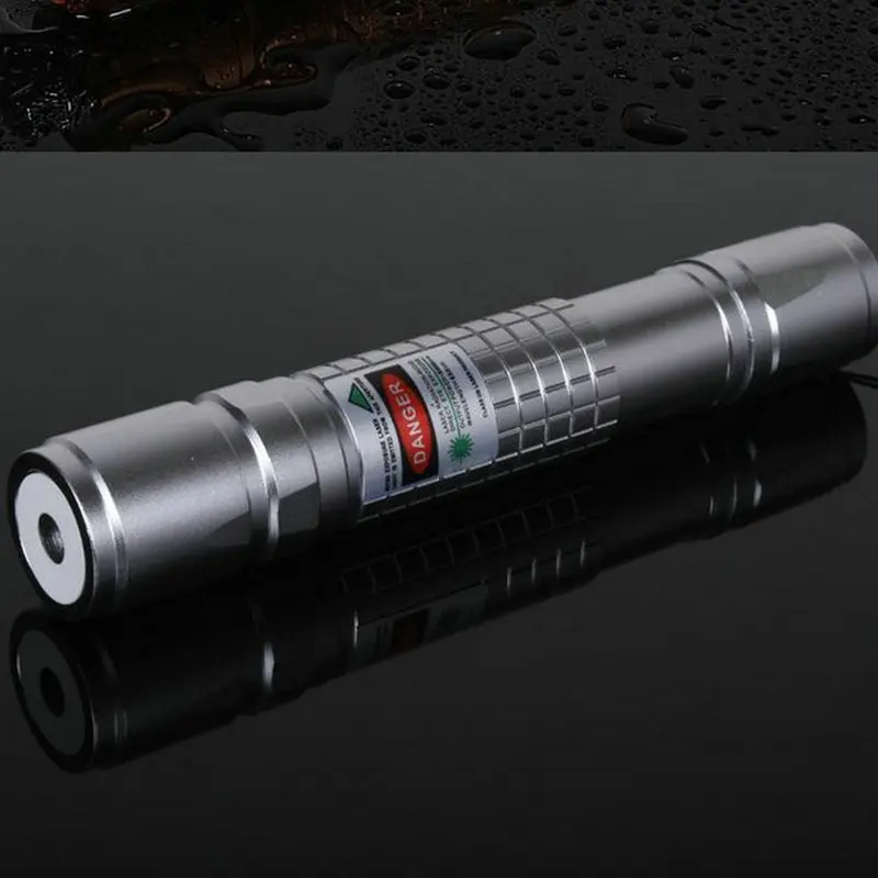 Qiying 450nm 3000 м регулируемый фокус Сжигание синий лазерный указатель звезда