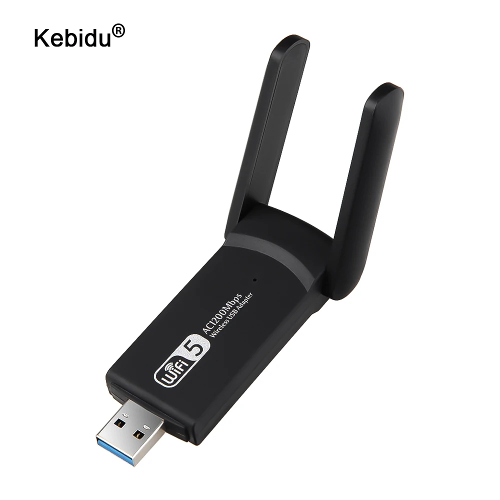 kebidu 1200Mbps USB Adapter RTL8812 Wireless Network Card 5Ghz 2.4Ghz 802.11ac Aerial