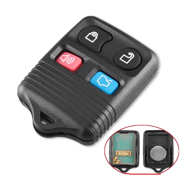 XZCFOR 4 кнопки дистанционного ключа автомобиля Transit Keyless entrip Fob 315MHz433mhz для Ford Полный пульт дистанционного управления FORCircuid Board