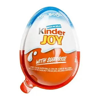

Kinder (6 Eggs) Surprise Chocolate Joy For Boy