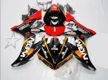 

New ABS Molding motorcycle Fairings Fit For Yamaha YZF-1000-R1 2004 2005 2006 04 05 06 Fairing bodywork set custom black red