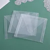 10pcs/set 12x12cm Transparent Plastic Storage Bags For Small Stamps And Dies Organizer Bags Cardstock Crafts Storage Envelopes 1