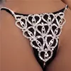 Fashion Sexy Luxury Jewelry Underwear Crystal Body Chain for Women Heart Sexy Bra and Thong Set Bikini Beach Jewellery Gift ► Photo 3/6