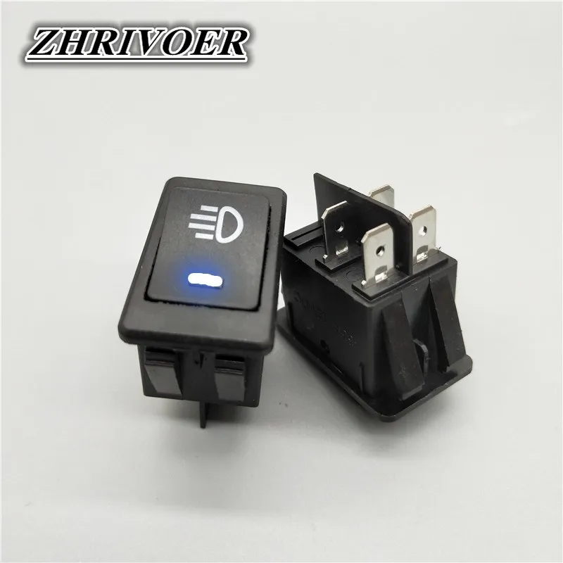 รูปสินค้า สวิตช์ไฟตัดหมอก LED รถยนต์และรถจักรยานยนต์ 12V 35A