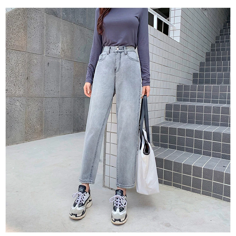 plus size mom jeans black