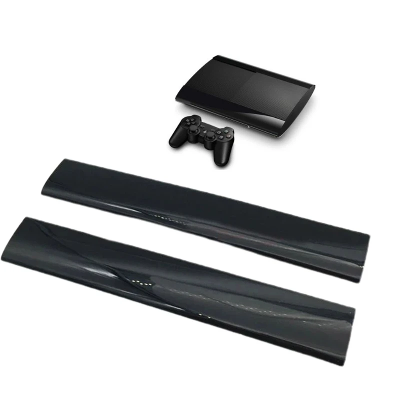 Запасная часть для консоли PS3 SLIM 4000 черная крышка чехол переднего корпуса левая и