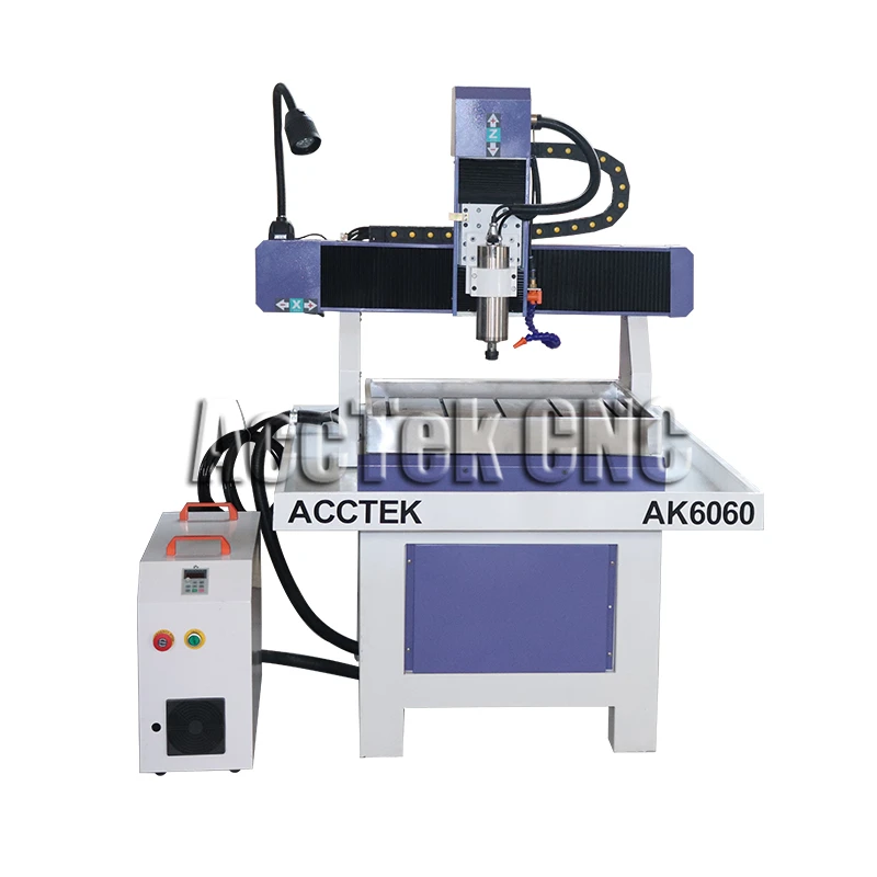 Jinan Acctek 6060 Тайвань Hiwin квадратные рельсы ЧПУ маршрутизатор водяная машина для