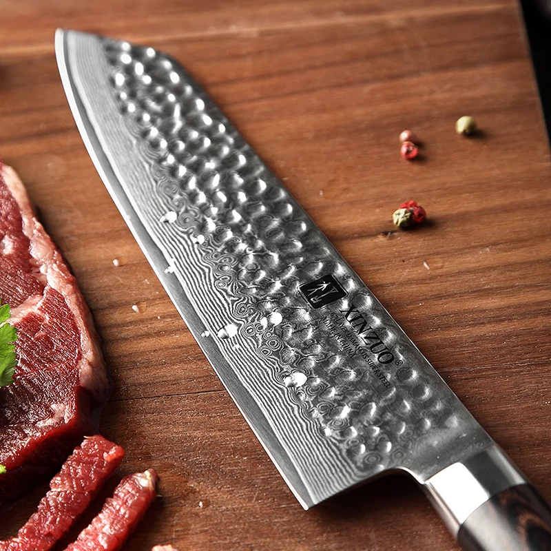 XINZUO 8," дюймовый нож Kiritsuke Gyuto 67 слоев дамасской стали японский VG10 кухонный нож поварские ножи с ручкой Pakkawood