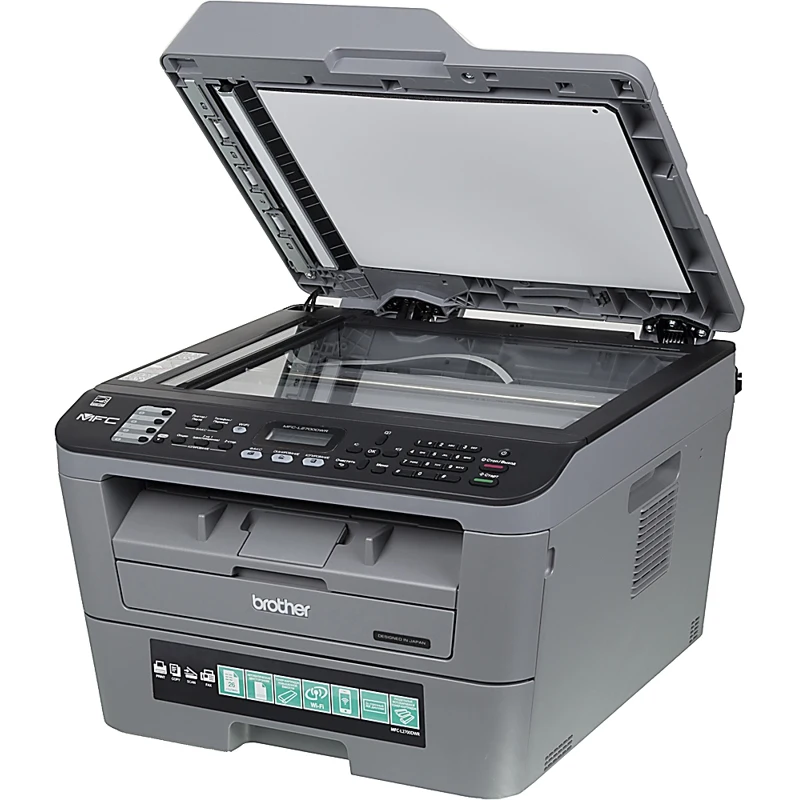 МФУ лазерный BROTHER MFC-L2700DWR, серый