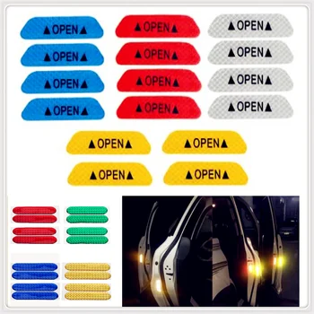

Car Door Open Reflective Tape Warning Night Sticker for McLaren 650S 540C P1 12C MP4-12C X-1 Senna 720S 600LT 570S