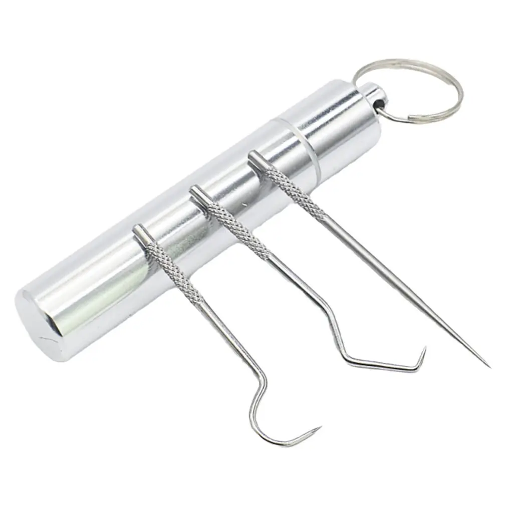 Portable Titanium Stainless Steel Toothpicks Reusable Metal For Outdoor Picnics And Camping | Красота и здоровье