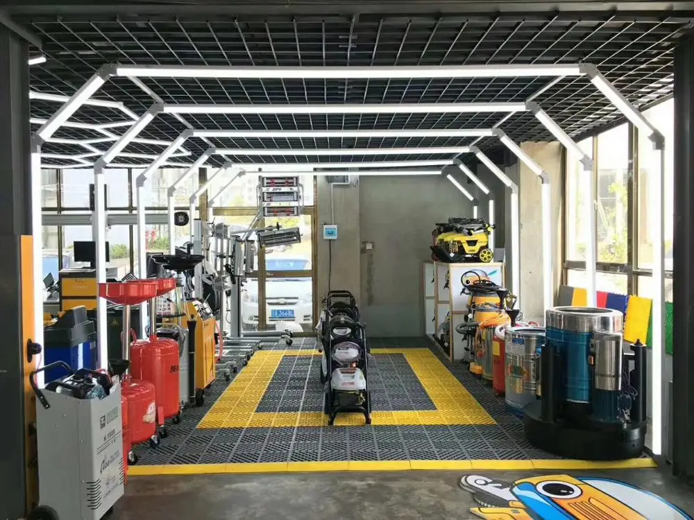 Китайский магазин красоты для автомобилей с козловой лампой автомойка